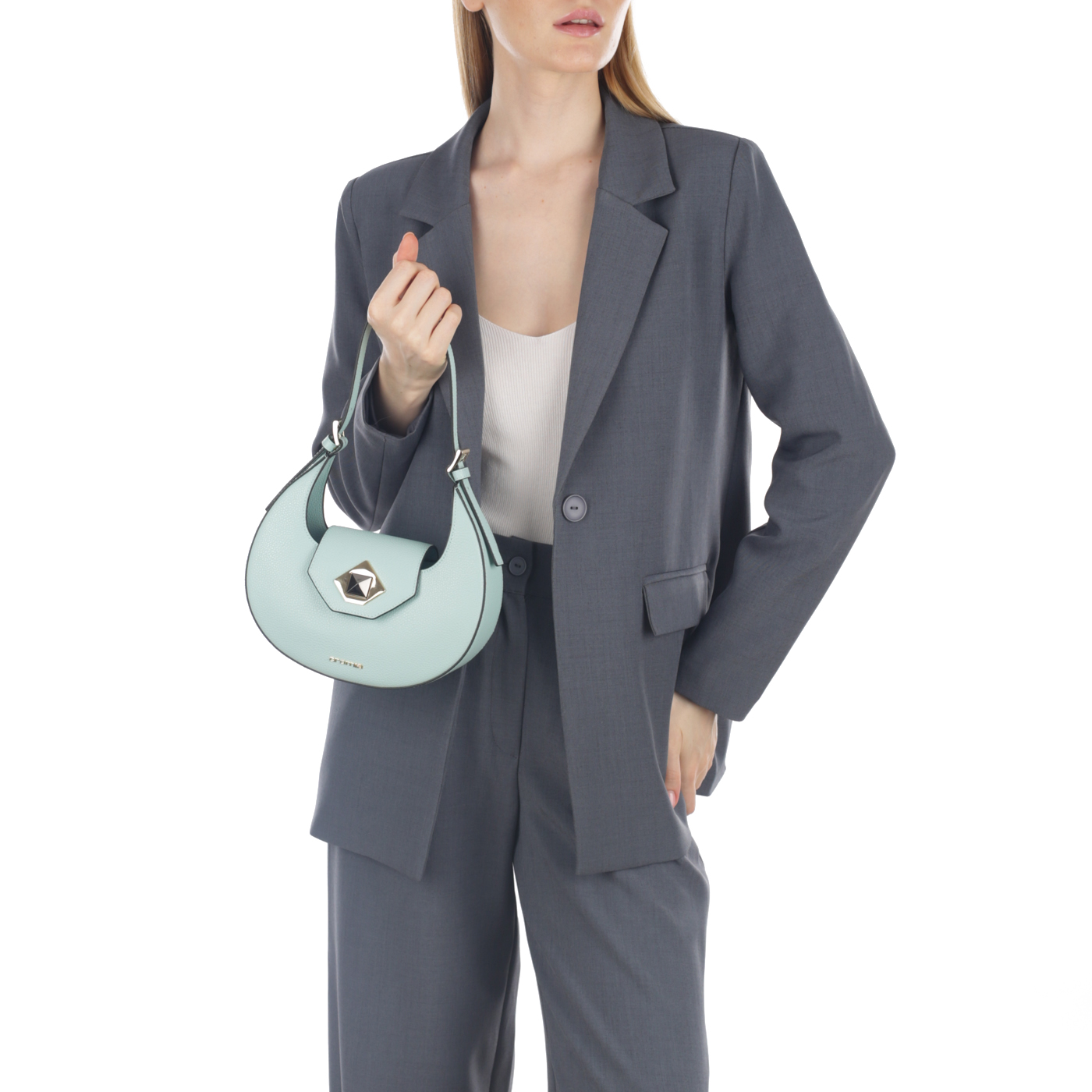 Кожаная сумка Cromia Mina