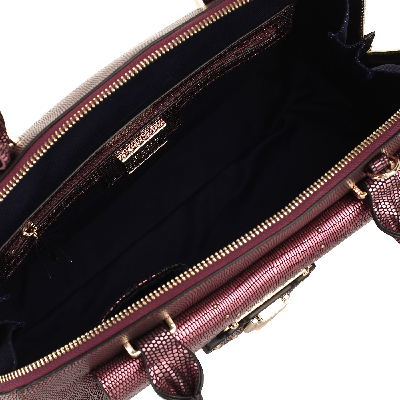 Классическая кожаная сумка Cromia Yvon