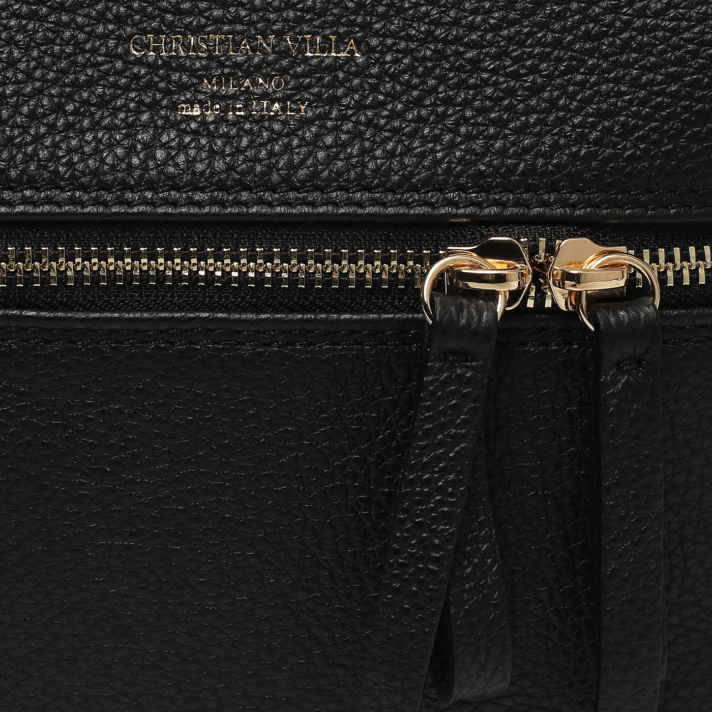 Кожаная сумка Christian Villa Peggy