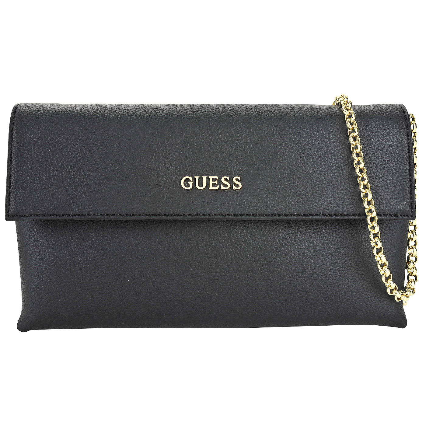 Женская сумка через плечо черного цвета Guess Tulip