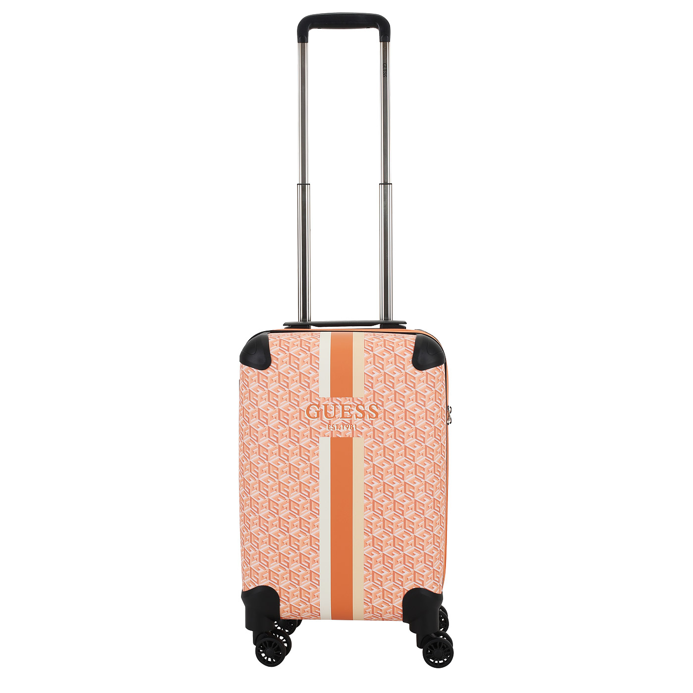 Чемодан тисненый Guess Wilder Travel