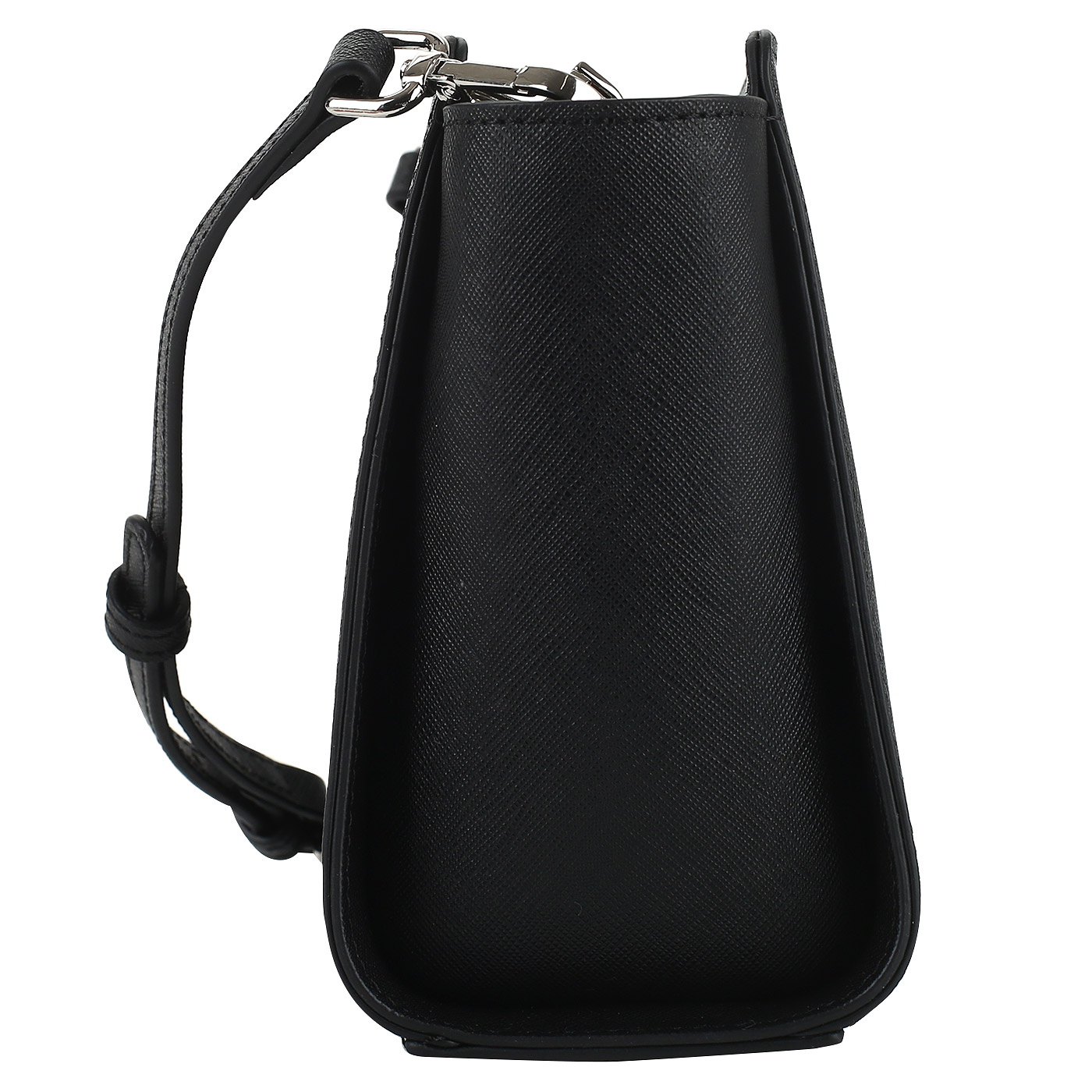 Черная сумочка на молнии Cromia Perla