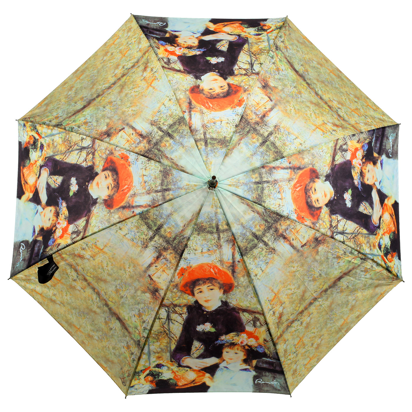 Зонт-трость с принтом Doppler 