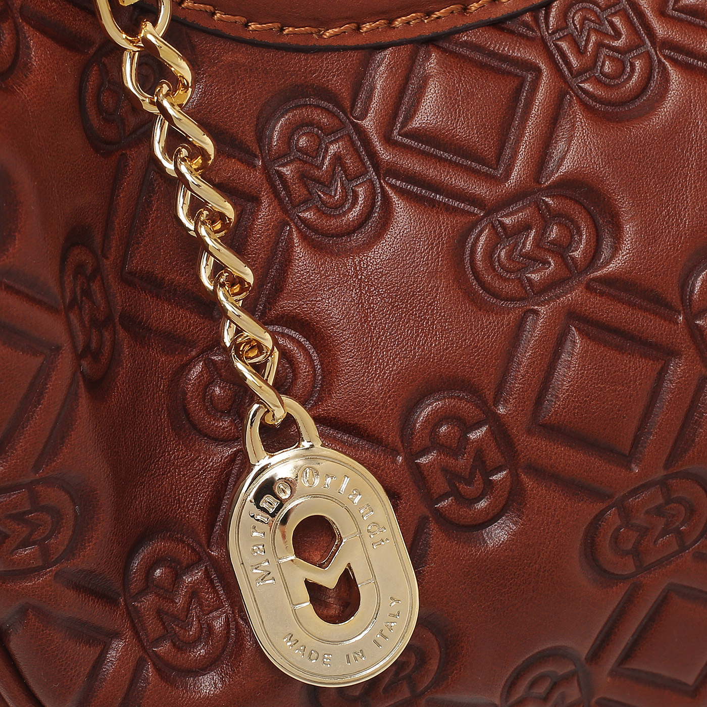 Кожаная сумка Marino Orlandi