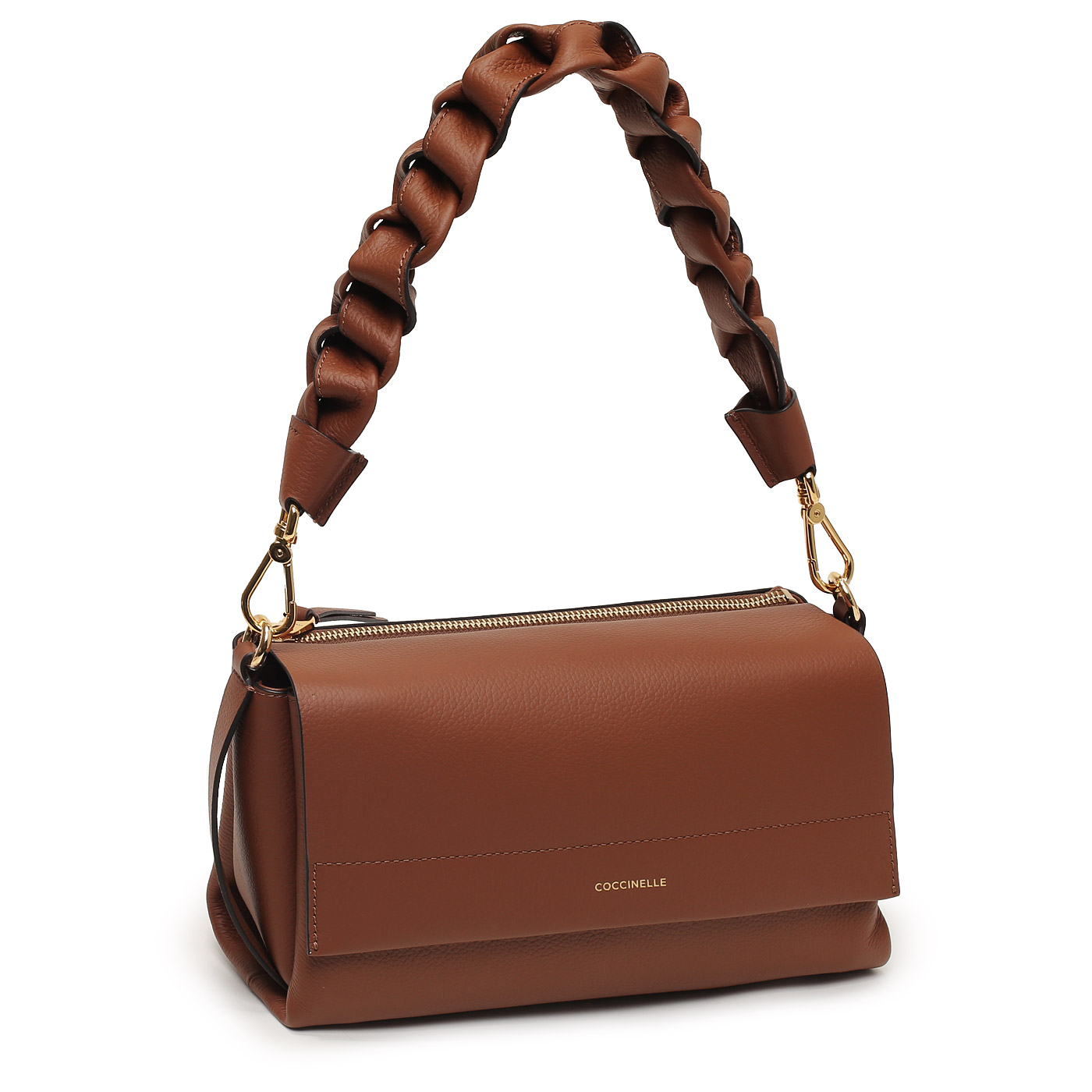 Кожаная сумка Coccinelle Boheme Grana Double