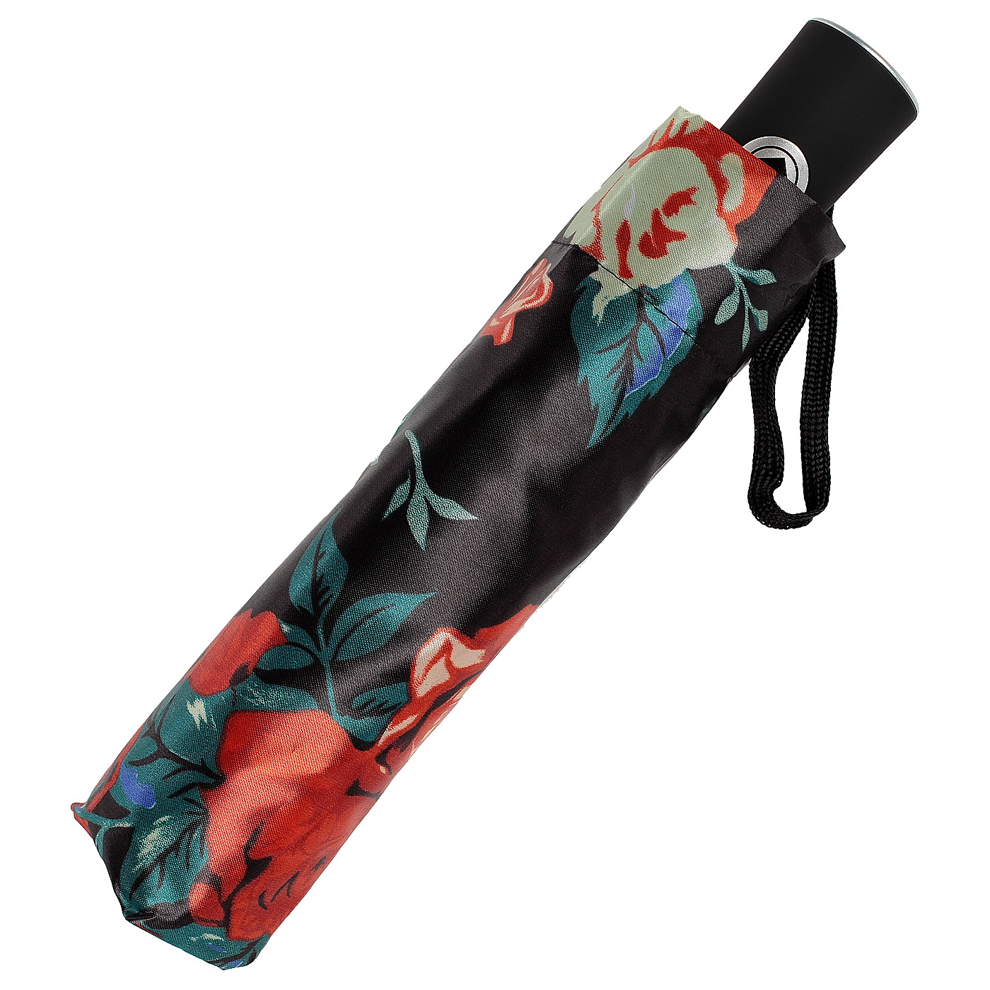 Автоматический зонт с выразительным цветочным принтом Raindrops 
