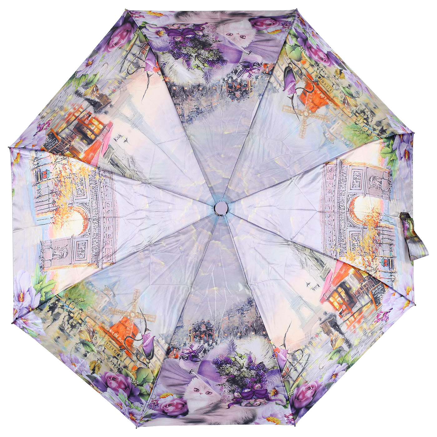 Зонт-полуавтомат с чехлом Uteki 