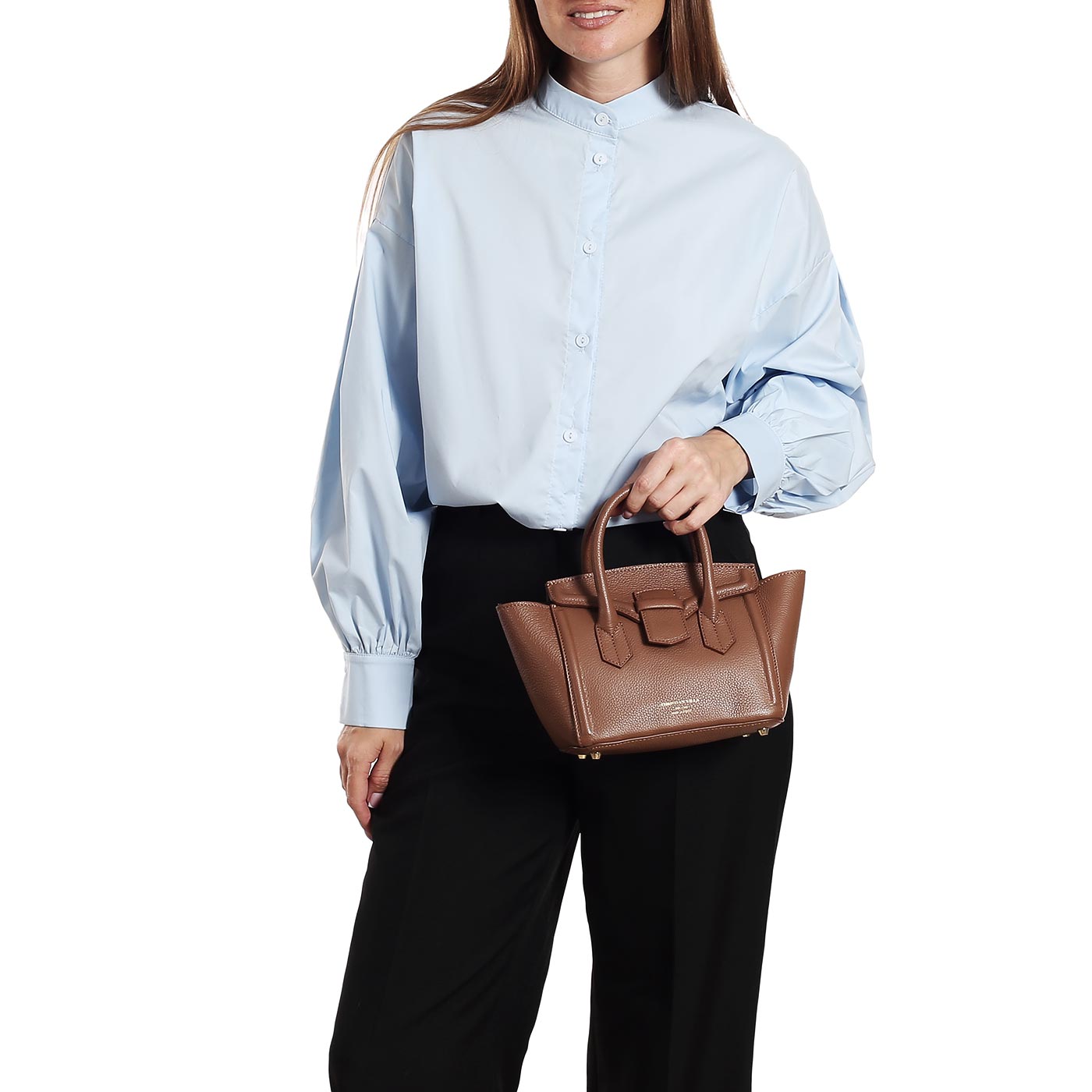 Кожаная сумка Christian Villa Peggy