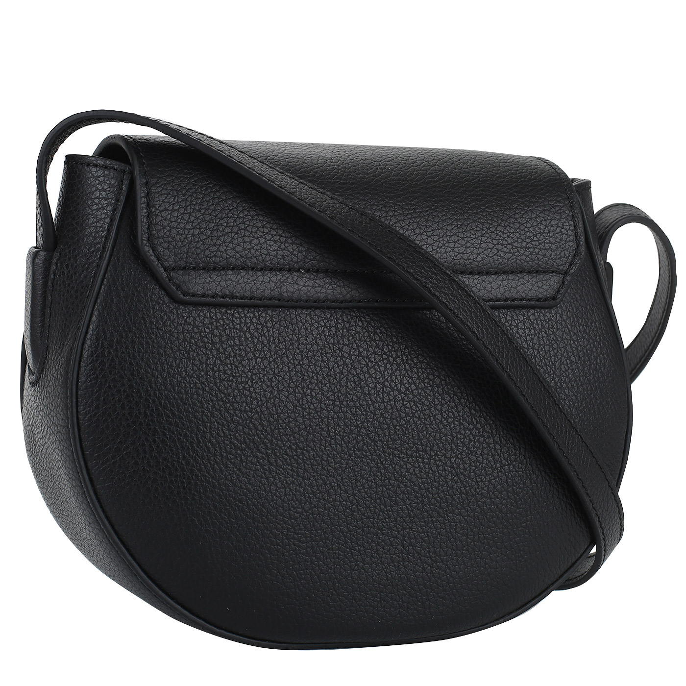 Черная сумочка-седло Coccinelle Clementine soft