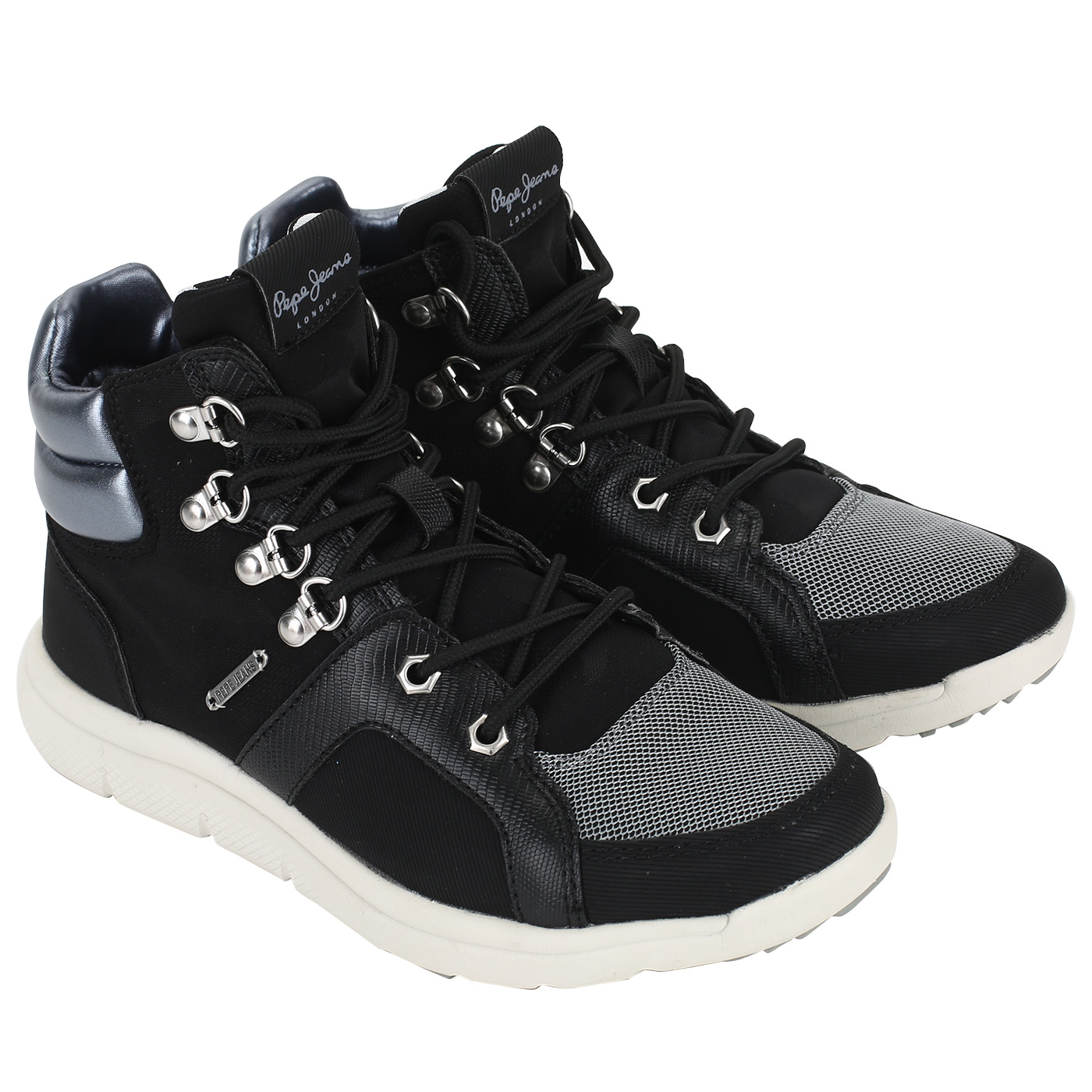 Завышенные кроссовки Pepe Jeans London Hyke W Camu