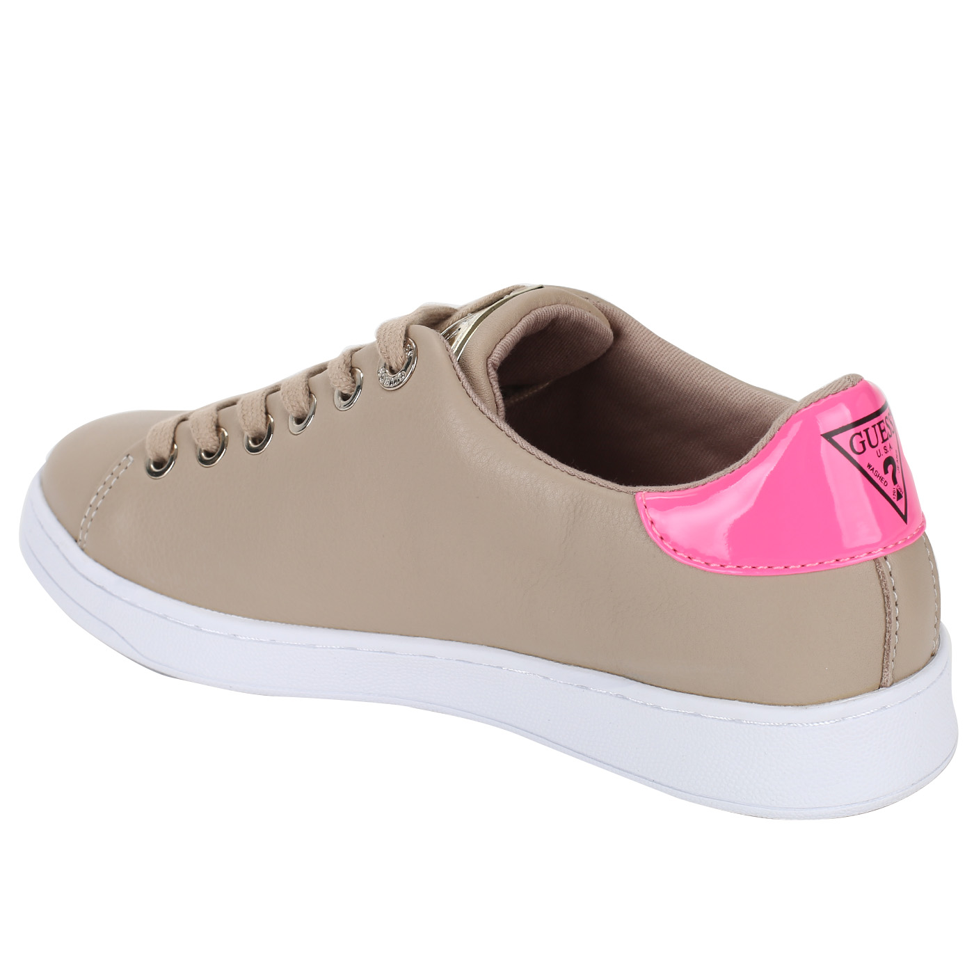 Бежевые кеды Guess Carterr2