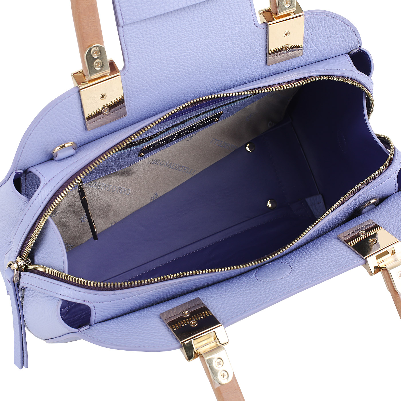 Кожаная сумка Carlo Salvatelli Swami gemma