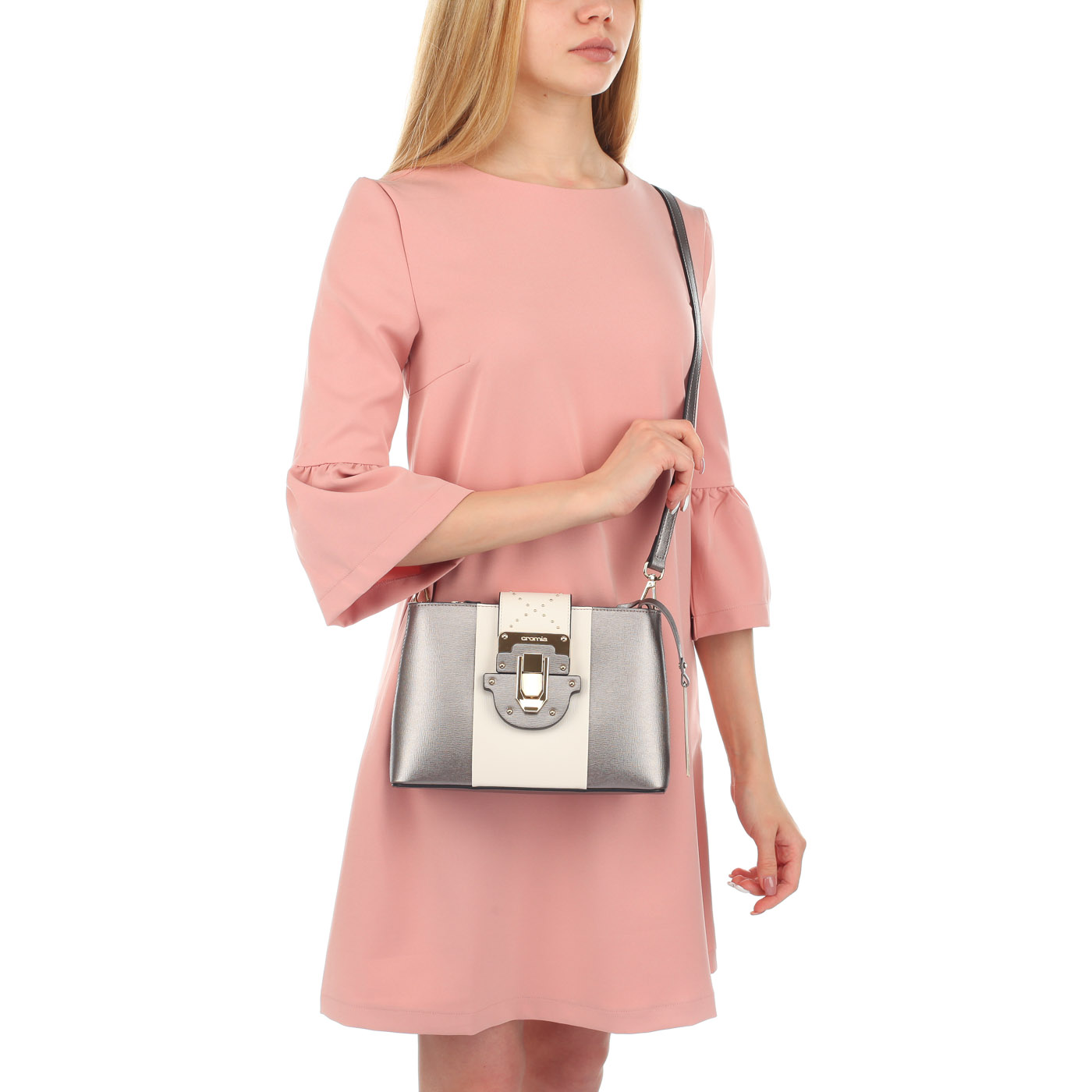Женская сумочка со съемным ремешком Cromia Melania