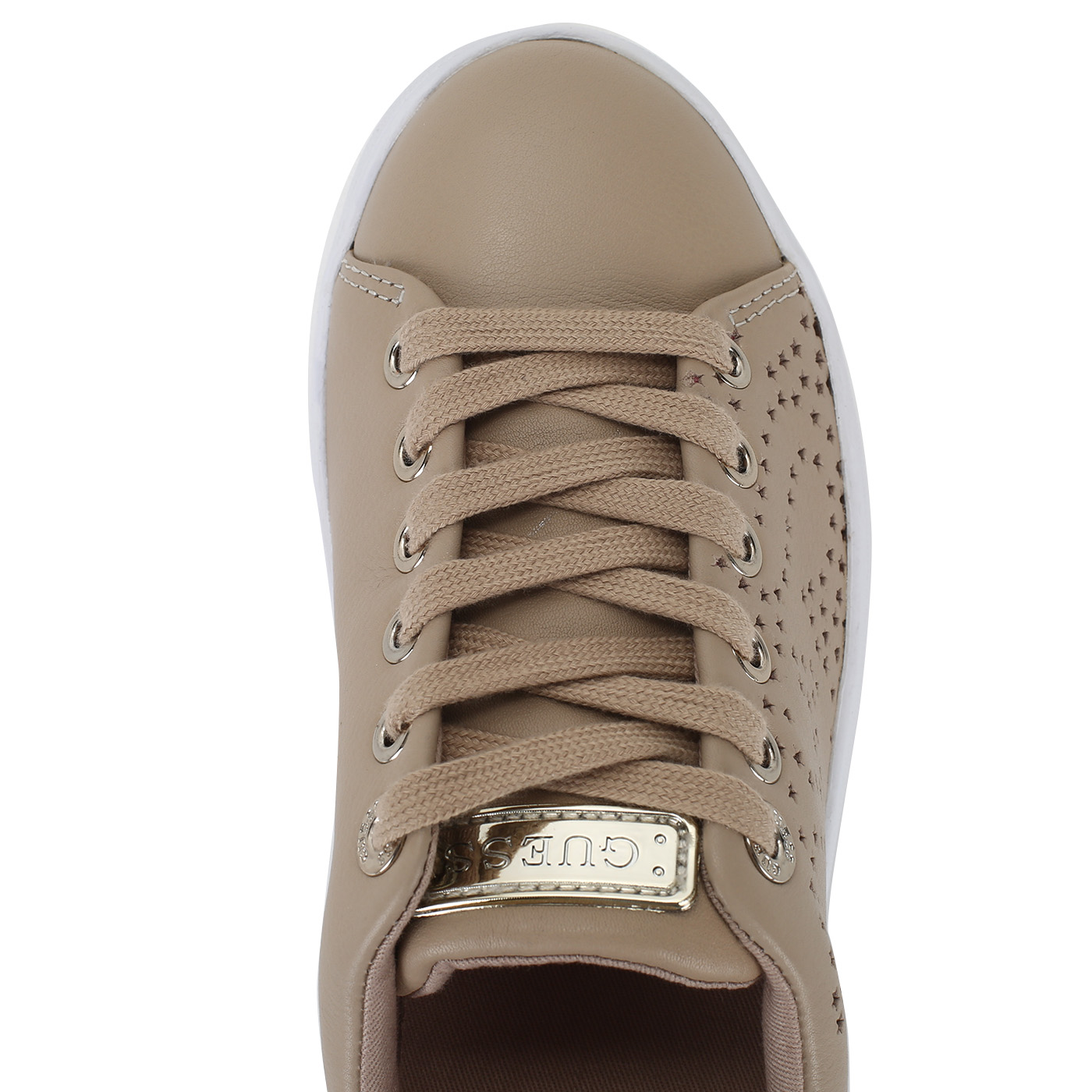 Бежевые кеды Guess Carterr2